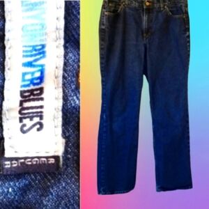 RARE Quality Vintage Dark Wash Jeans Denim, Size 15